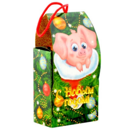 Новогодний подарок Поросенок Яша