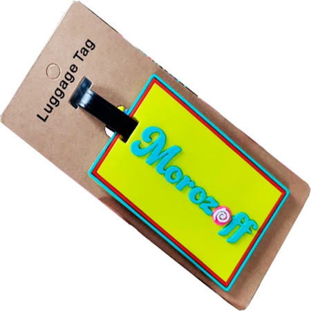 Новогодний подарок Дорожная бирка